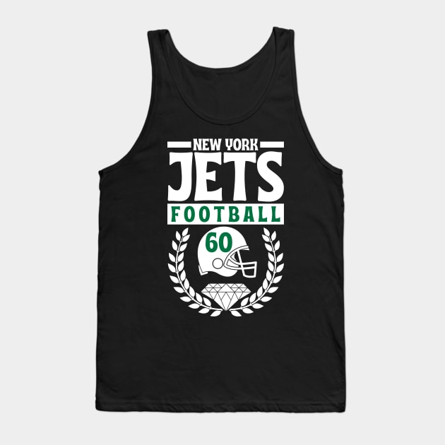 New York Jets Helmet American Football Tank Top by Astronaut.co